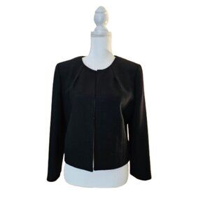 J. CREW WOMEN BLACK BLAZER - SIZE 12